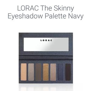 Lorac skinny eyeshadow navy palette RETIRED